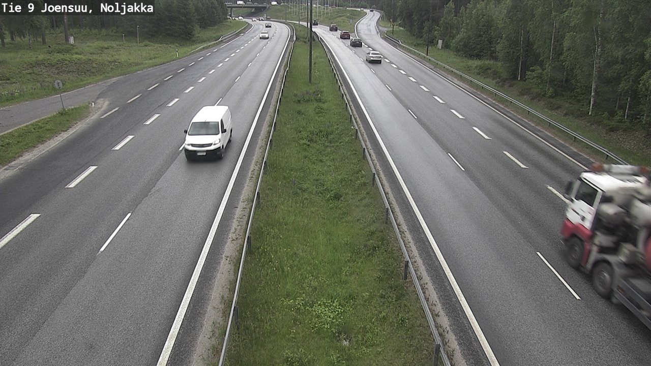 Kelikamerat Kuva Tie 9 Joensuu, Noljakka, Joensuu, Pohjois-Karjala