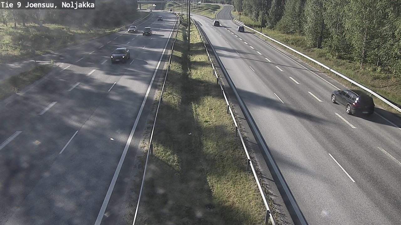 Weather Camera Image Road 9 Joensuu, Noljakka, Joensuu, Pohjois-Karjala