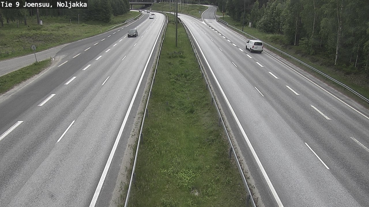 Kelikamerat Kuva Tie 9 Joensuu, Noljakka, Joensuu, Pohjois-Karjala