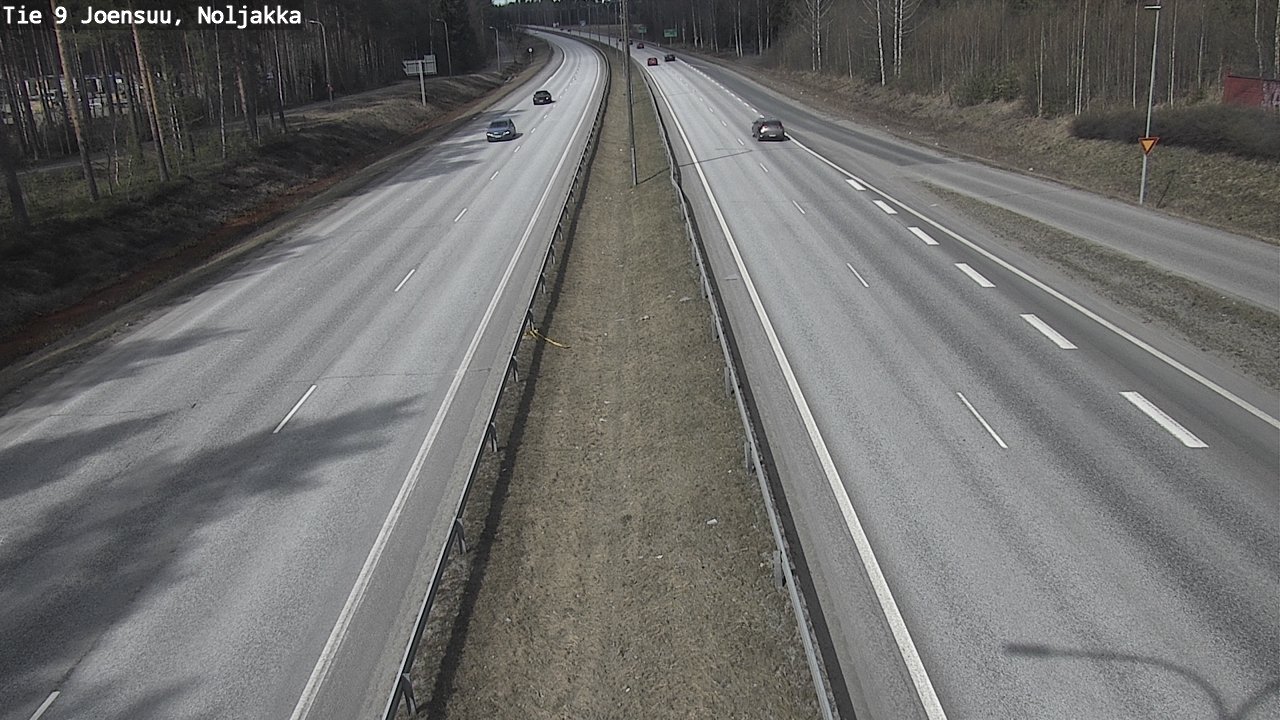 Kelikamerat Kuva Tie 9 Joensuu, Noljakka, Joensuu, Pohjois-Karjala