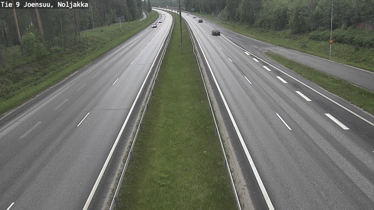 Kelikamerat Kuva Tie 9 Joensuu, Noljakka, Joensuu, Pohjois-Karjala