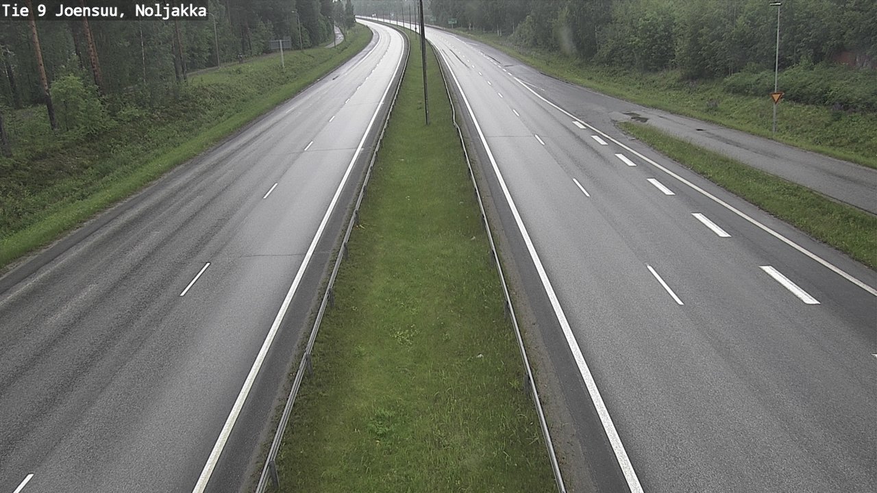 Kelikamerat Kuva Tie 9 Joensuu, Noljakka, Joensuu, Pohjois-Karjala