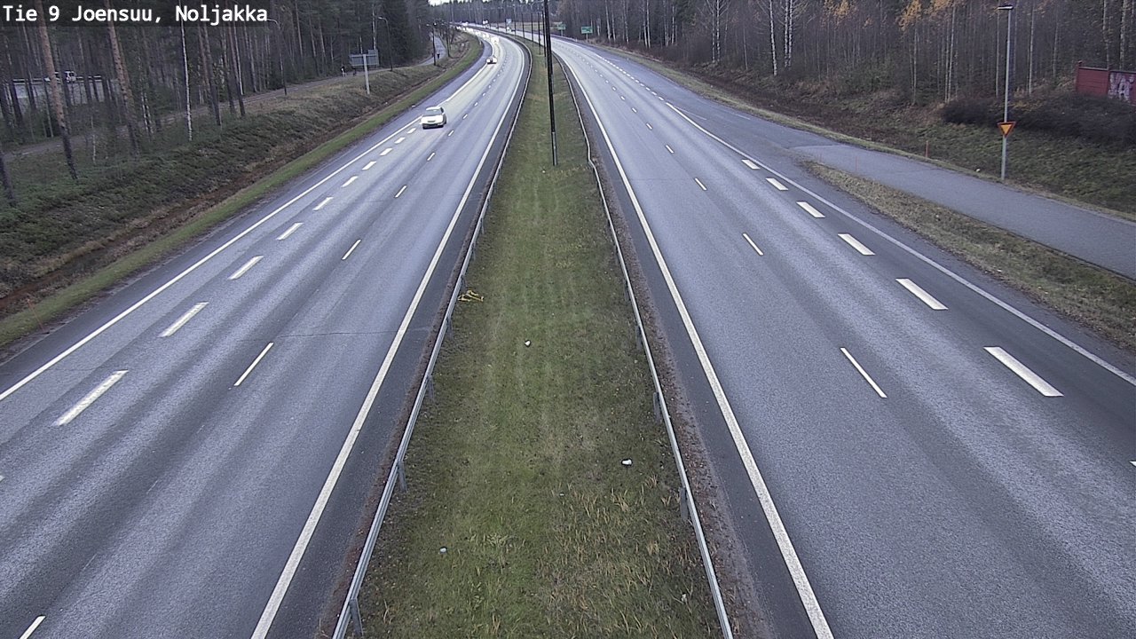 Kelikamerat Kuva Tie 9 Joensuu, Noljakka, Joensuu, Pohjois-Karjala