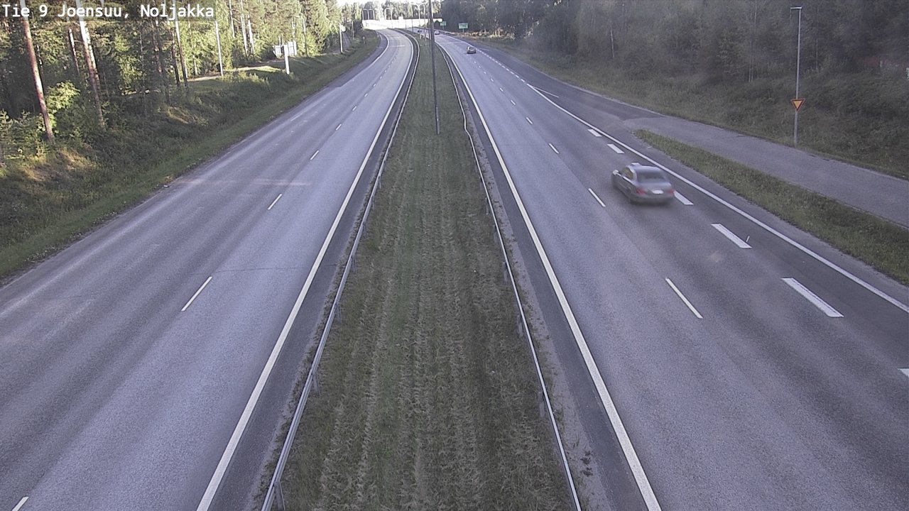 Weather Camera Image Road 9 Joensuu, Noljakka, Joensuu, Pohjois-Karjala