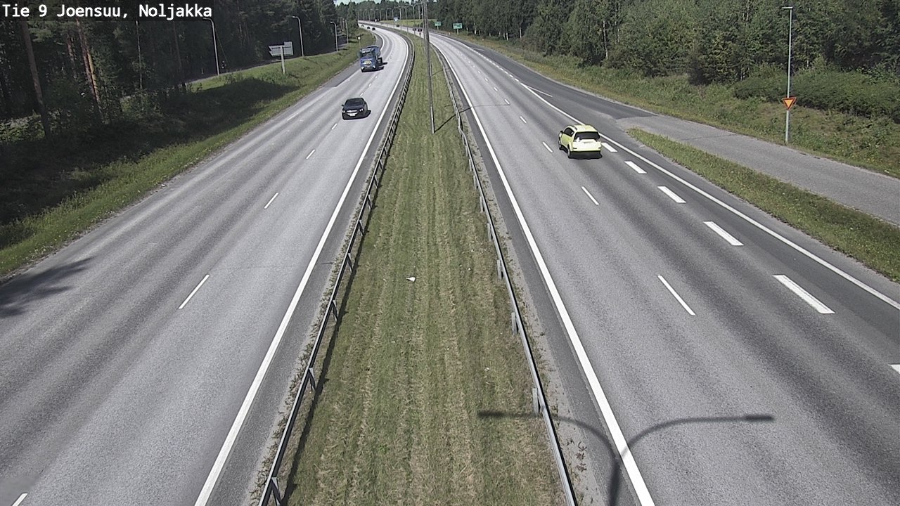 Kelikamerat Kuva Tie 9 Joensuu, Noljakka, Joensuu, Pohjois-Karjala