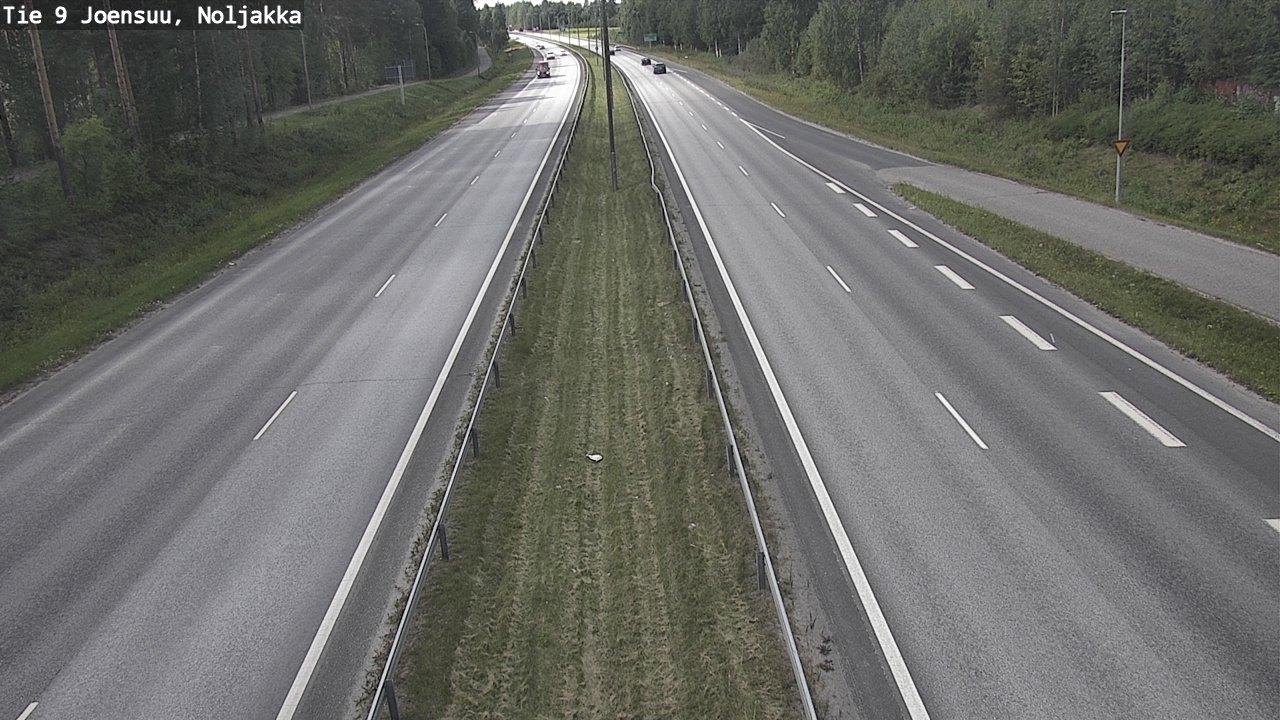 Kelikamerat Kuva Tie 9 Joensuu, Noljakka, Joensuu, Pohjois-Karjala