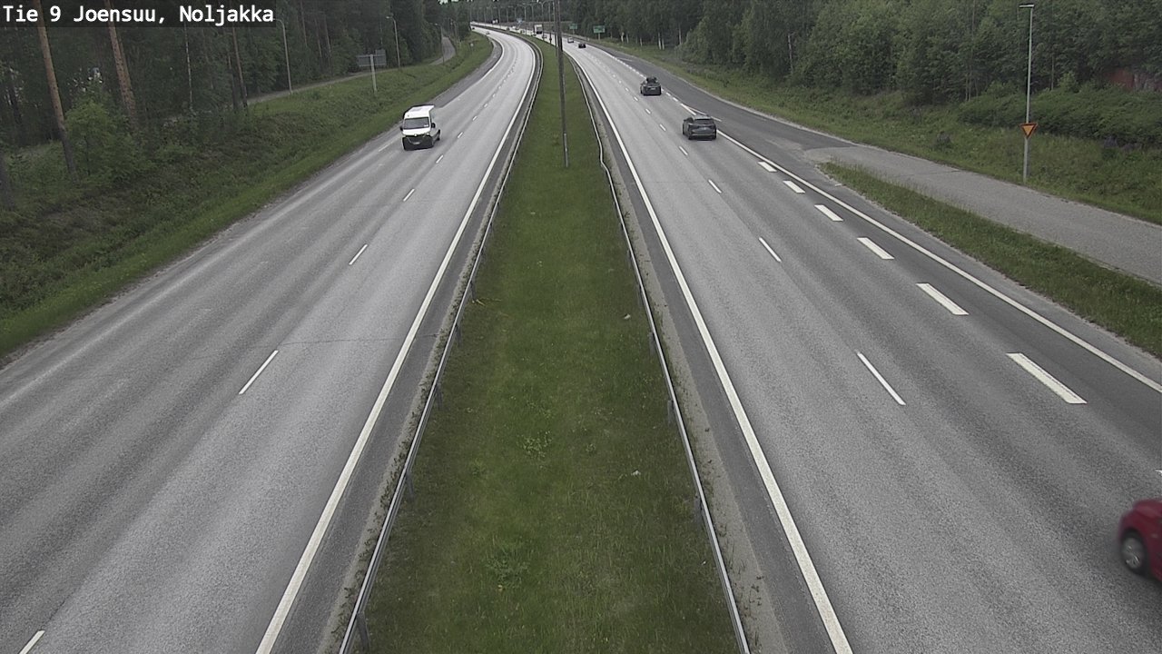 Kelikamerat Kuva Tie 9 Joensuu, Noljakka, Joensuu, Pohjois-Karjala