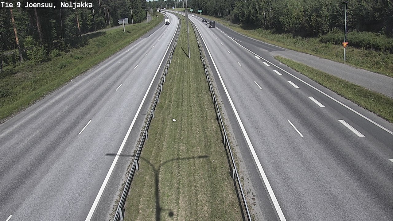 Kelikamerat Kuva Tie 9 Joensuu, Noljakka, Joensuu, Pohjois-Karjala
