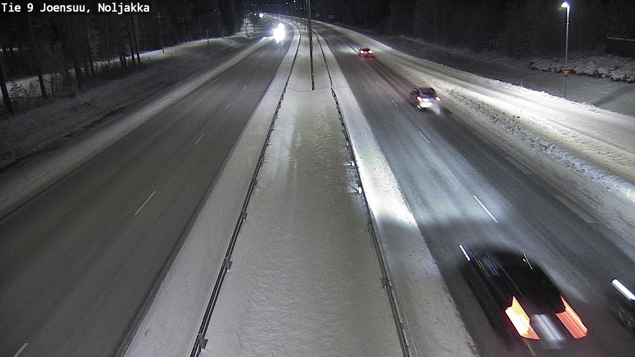 Weather Camera Image Road 9 Joensuu, Noljakka, Joensuu, Pohjois-Karjala