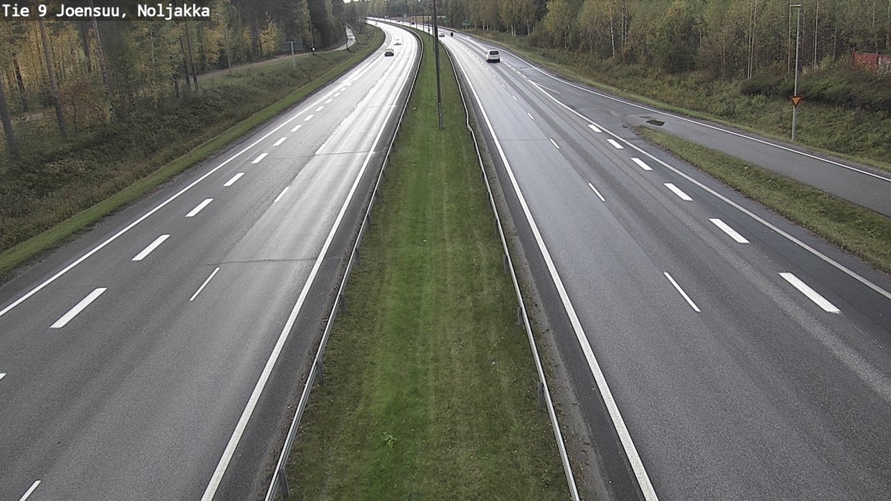 Kelikamerat Kuva Tie 9 Joensuu, Noljakka, Joensuu, Pohjois-Karjala