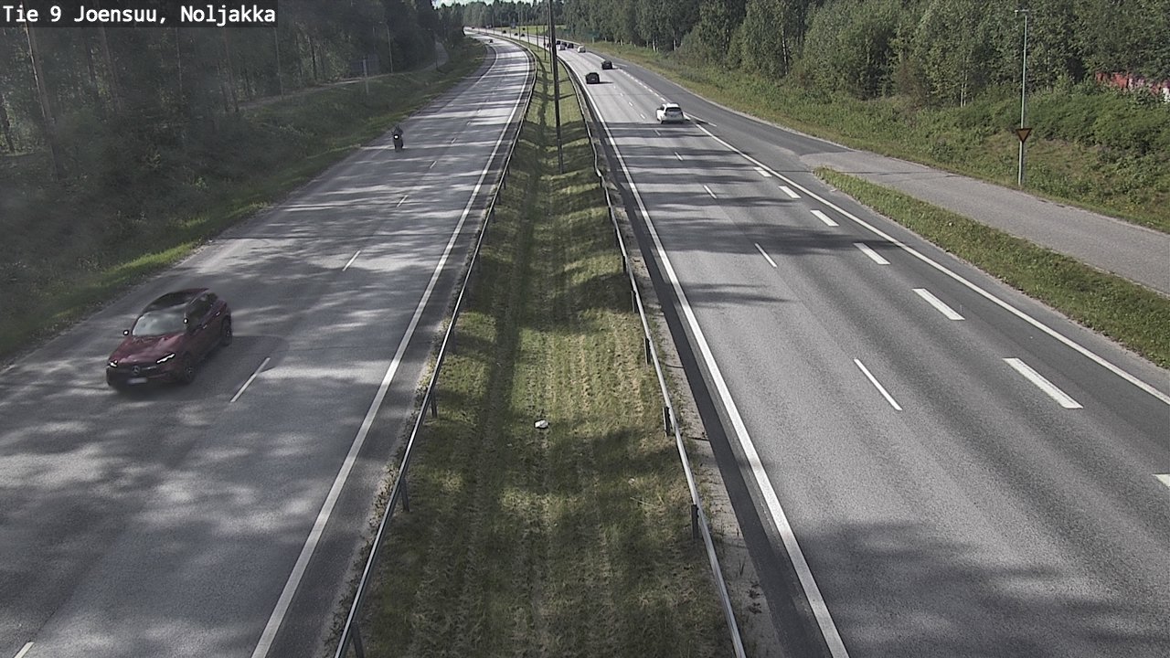 Kelikamerat Kuva Tie 9 Joensuu, Noljakka, Joensuu, Pohjois-Karjala