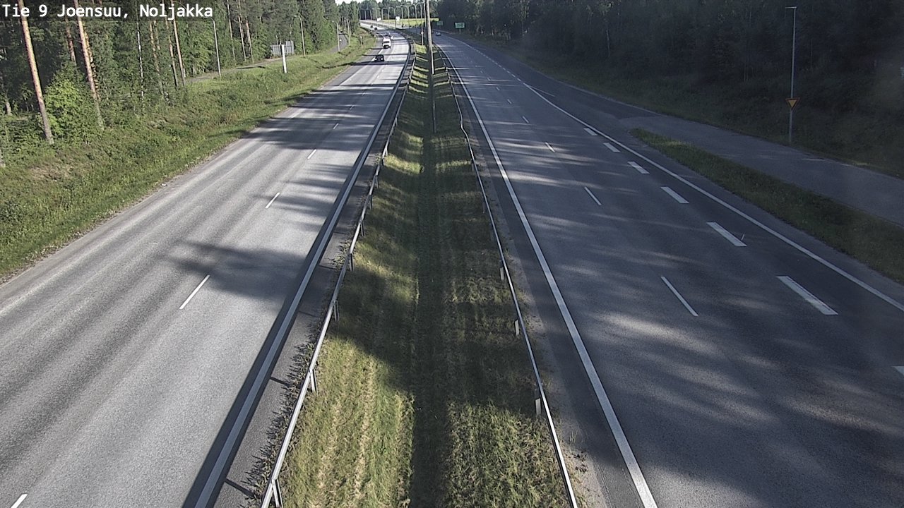Weather Camera Image Road 9 Joensuu, Noljakka, Joensuu, Pohjois-Karjala