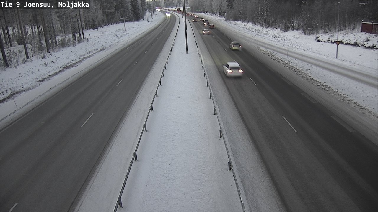 Kelikamerat Kuva Tie 9 Joensuu, Noljakka, Joensuu, Pohjois-Karjala