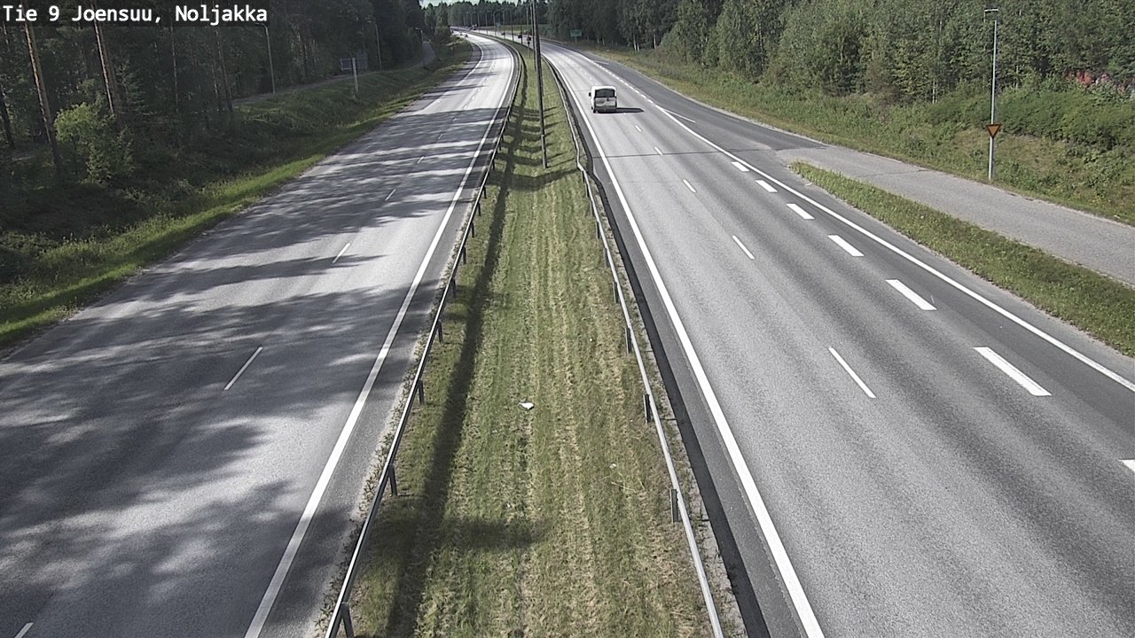 Kelikamerat Kuva Tie 9 Joensuu, Noljakka, Joensuu, Pohjois-Karjala