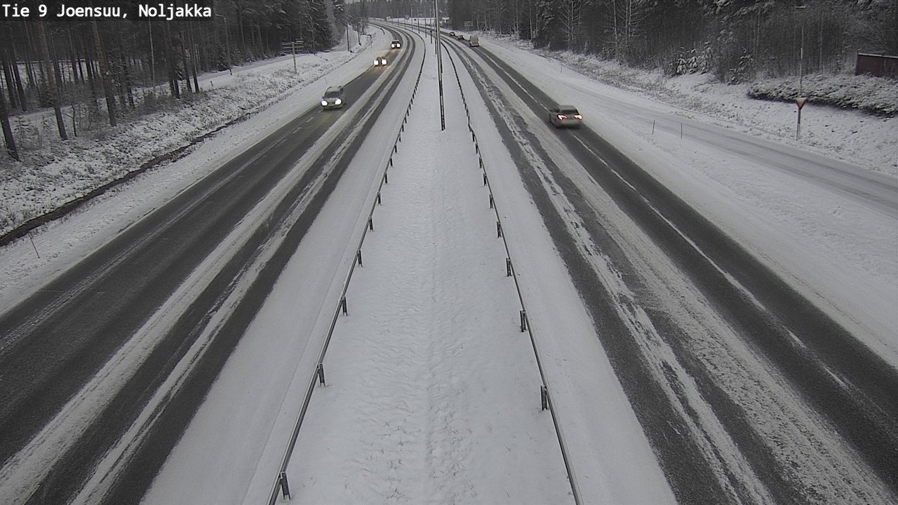 Kelikamerat Kuva Tie 9 Joensuu, Noljakka, Joensuu, Pohjois-Karjala