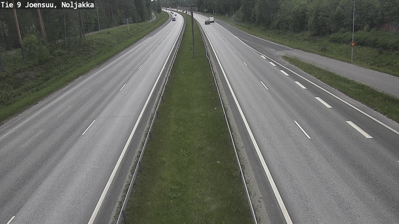 Kelikamerat Kuva Tie 9 Joensuu, Noljakka, Joensuu, Pohjois-Karjala