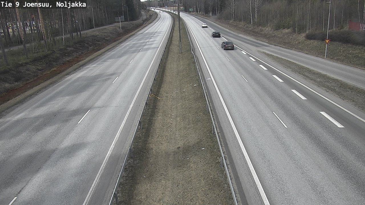 Kelikamerat Kuva Tie 9 Joensuu, Noljakka, Joensuu, Pohjois-Karjala