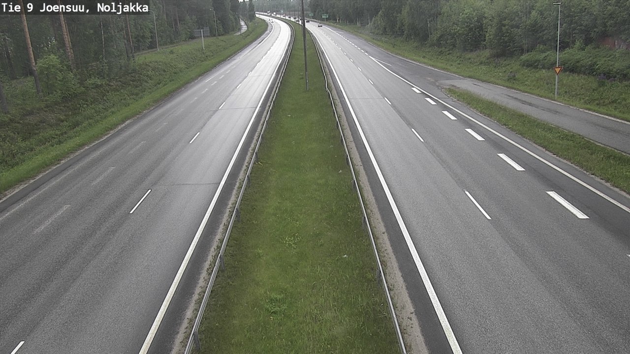 Kelikamerat Kuva Tie 9 Joensuu, Noljakka, Joensuu, Pohjois-Karjala