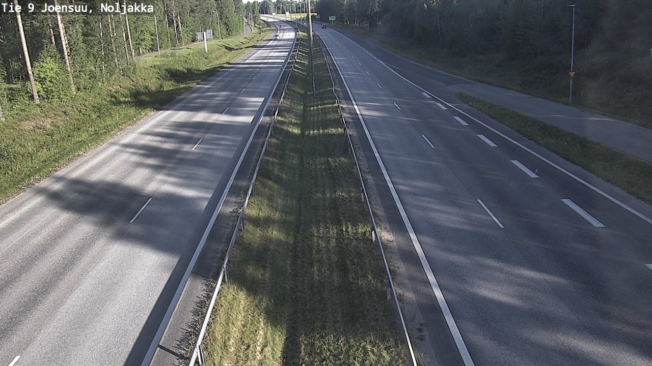 Weather Camera Image Road 9 Joensuu, Noljakka, Joensuu, Pohjois-Karjala