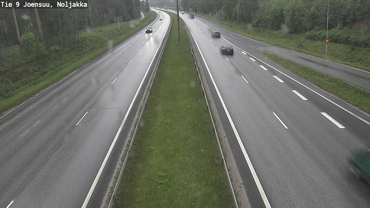 Kelikamerat Kuva Tie 9 Joensuu, Noljakka, Joensuu, Pohjois-Karjala