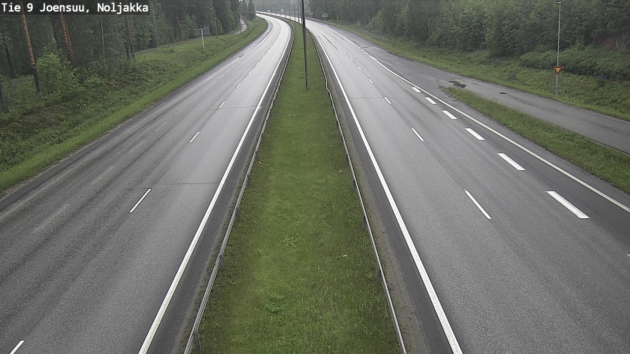 Kelikamerat Kuva Tie 9 Joensuu, Noljakka, Joensuu, Pohjois-Karjala