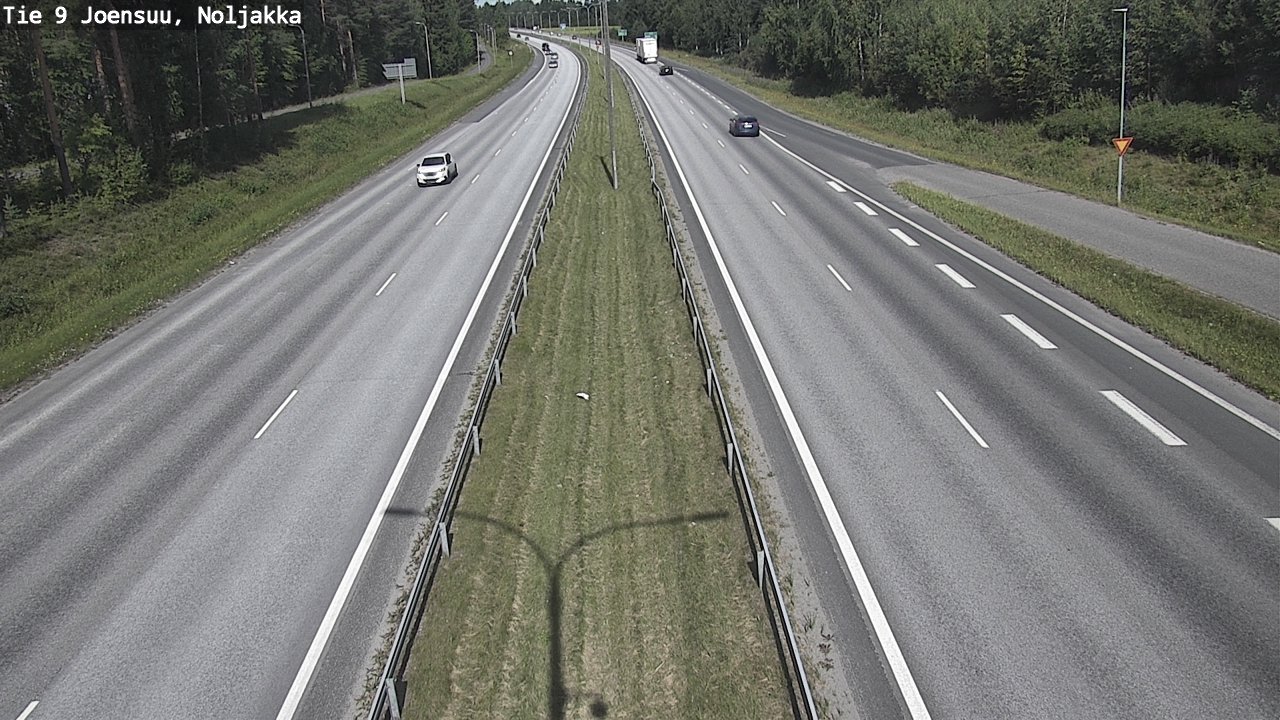 Kelikamerat Kuva Tie 9 Joensuu, Noljakka, Joensuu, Pohjois-Karjala