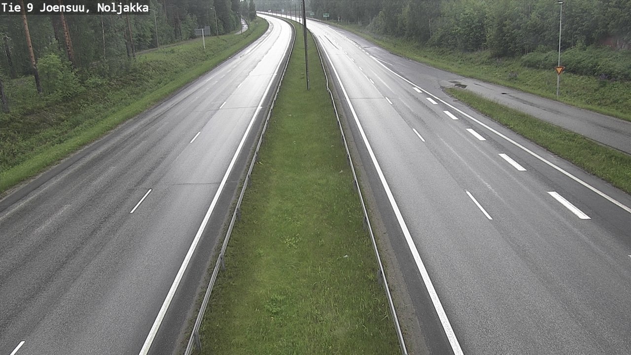 Kelikamerat Kuva Tie 9 Joensuu, Noljakka, Joensuu, Pohjois-Karjala