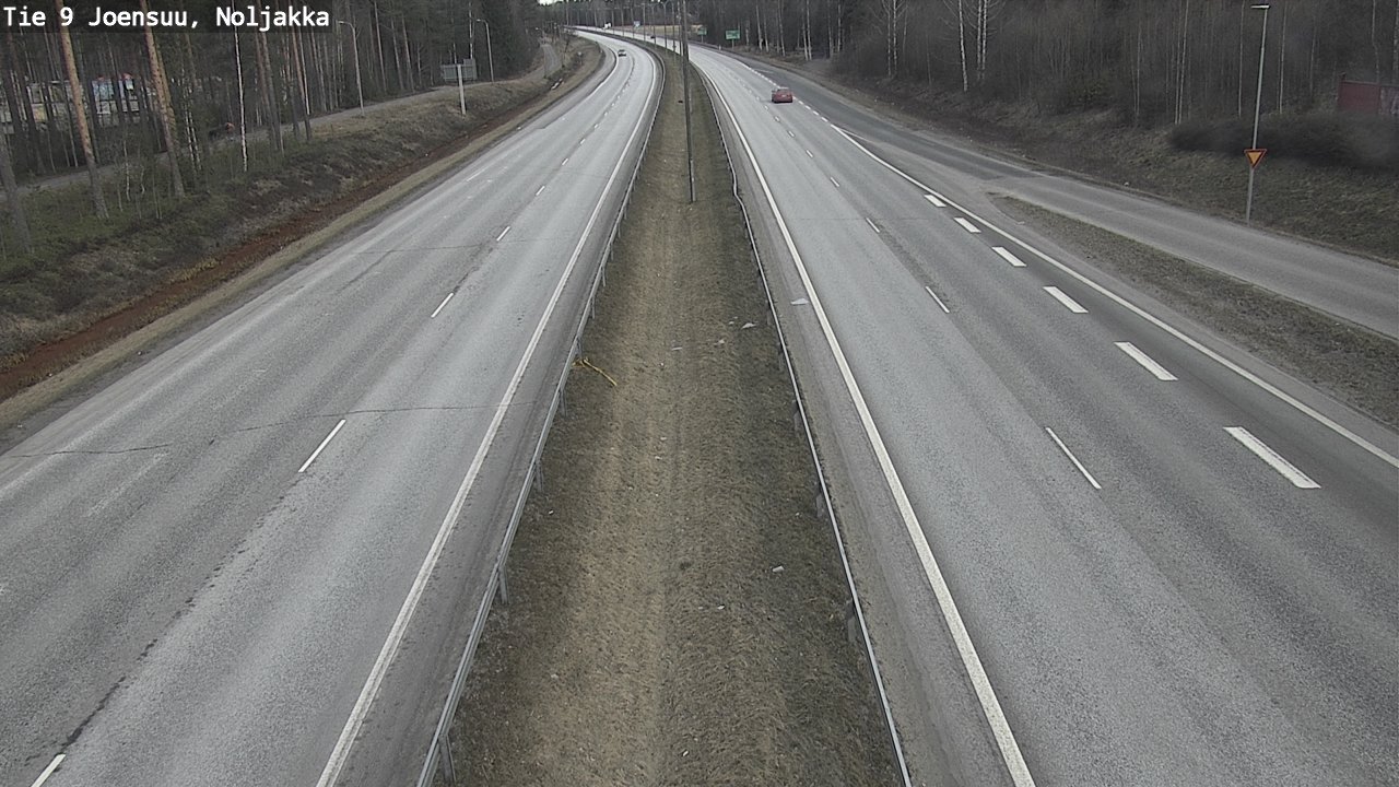 Kelikamerat Kuva Tie 9 Joensuu, Noljakka, Joensuu, Pohjois-Karjala