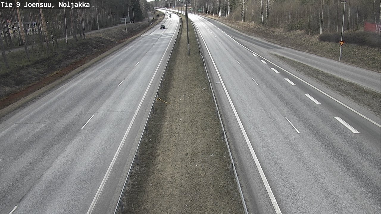 Kelikamerat Kuva Tie 9 Joensuu, Noljakka, Joensuu, Pohjois-Karjala