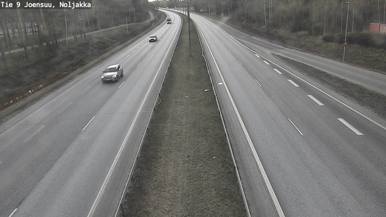 Kelikamerat Kuva Tie 9 Joensuu, Noljakka, Joensuu, Pohjois-Karjala
