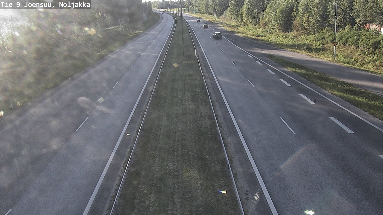 Kelikamerat Kuva Tie 9 Joensuu, Noljakka, Joensuu, Pohjois-Karjala
