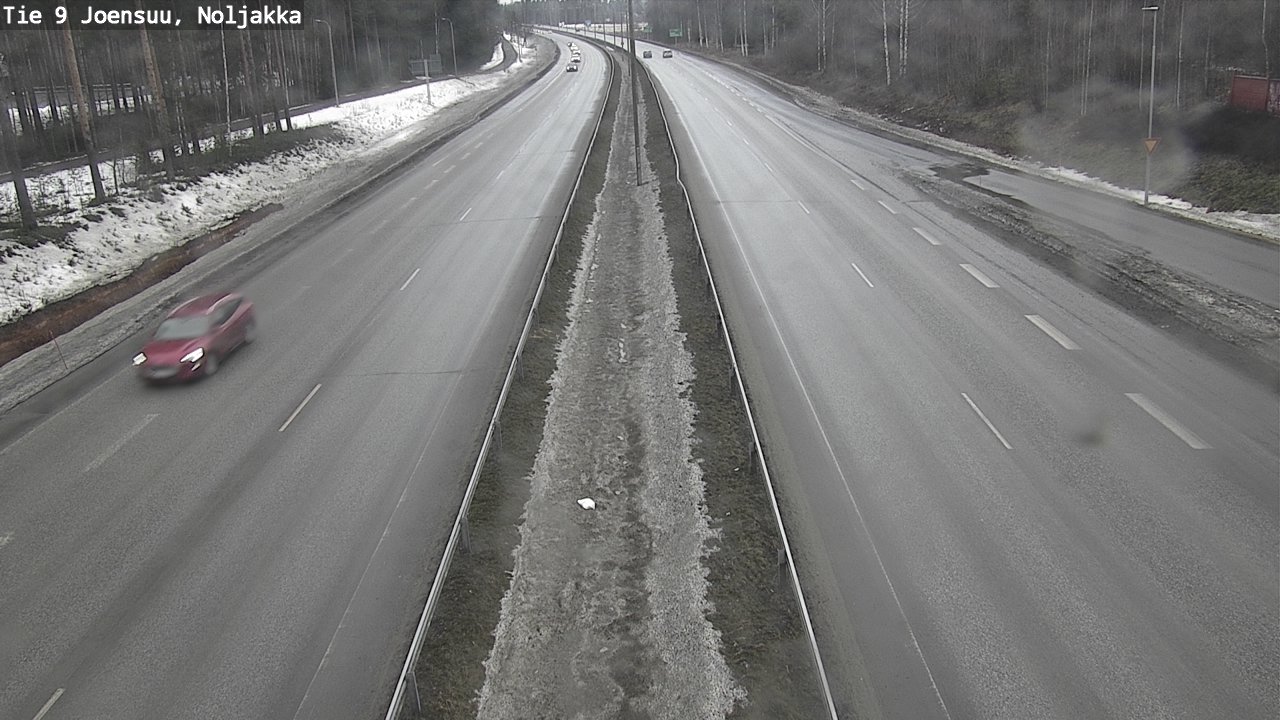 Kelikamerat Kuva Tie 9 Joensuu, Noljakka, Joensuu, Pohjois-Karjala