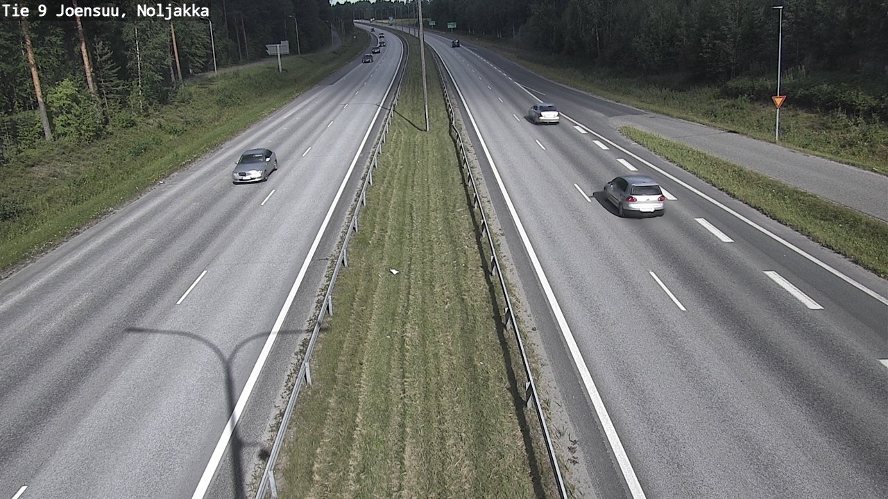 Kelikamerat Kuva Tie 9 Joensuu, Noljakka, Joensuu, Pohjois-Karjala