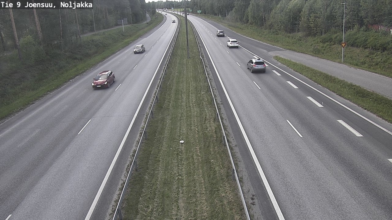 Kelikamerat Kuva Tie 9 Joensuu, Noljakka, Joensuu, Pohjois-Karjala
