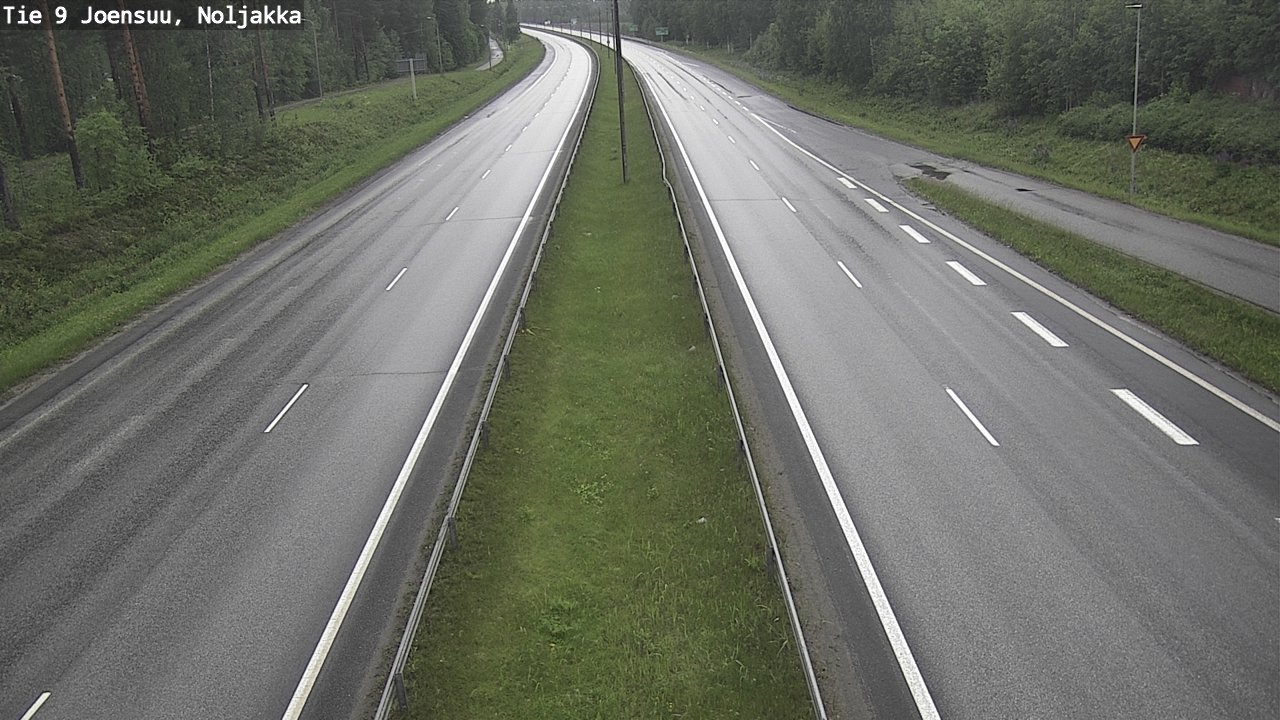 Kelikamerat Kuva Tie 9 Joensuu, Noljakka, Joensuu, Pohjois-Karjala