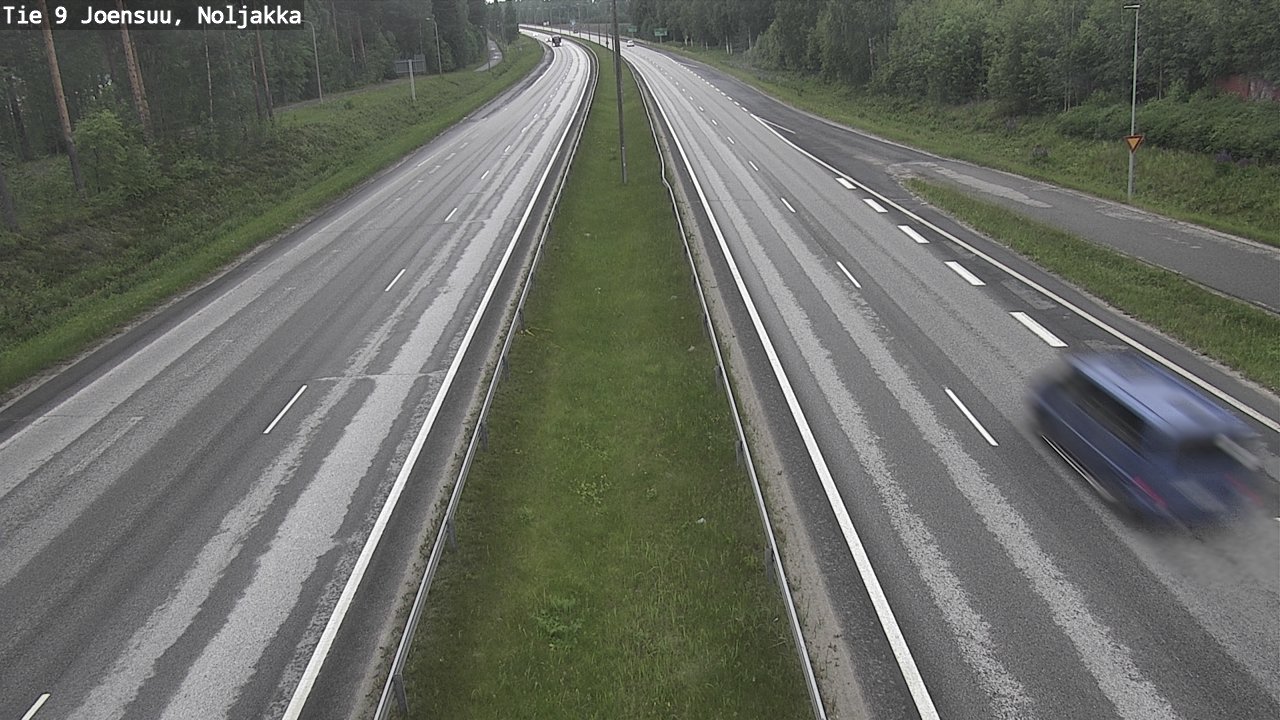 Kelikamerat Kuva Tie 9 Joensuu, Noljakka, Joensuu, Pohjois-Karjala