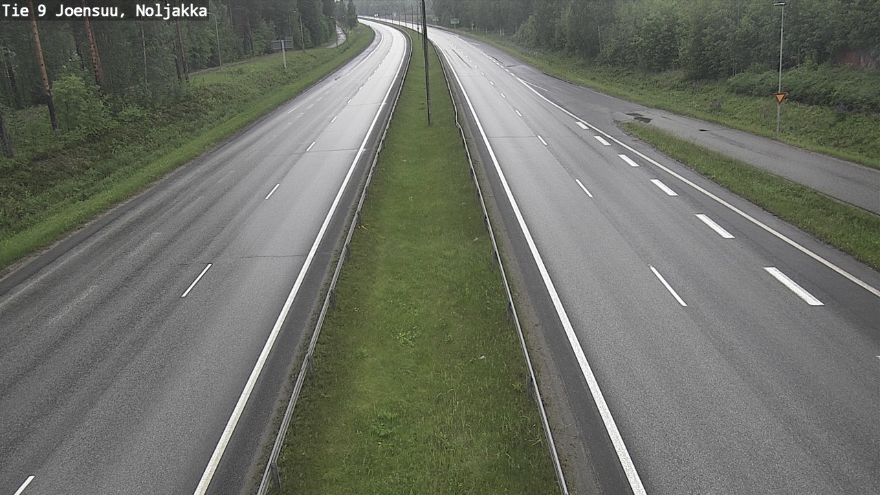 Kelikamerat Kuva Tie 9 Joensuu, Noljakka, Joensuu, Pohjois-Karjala