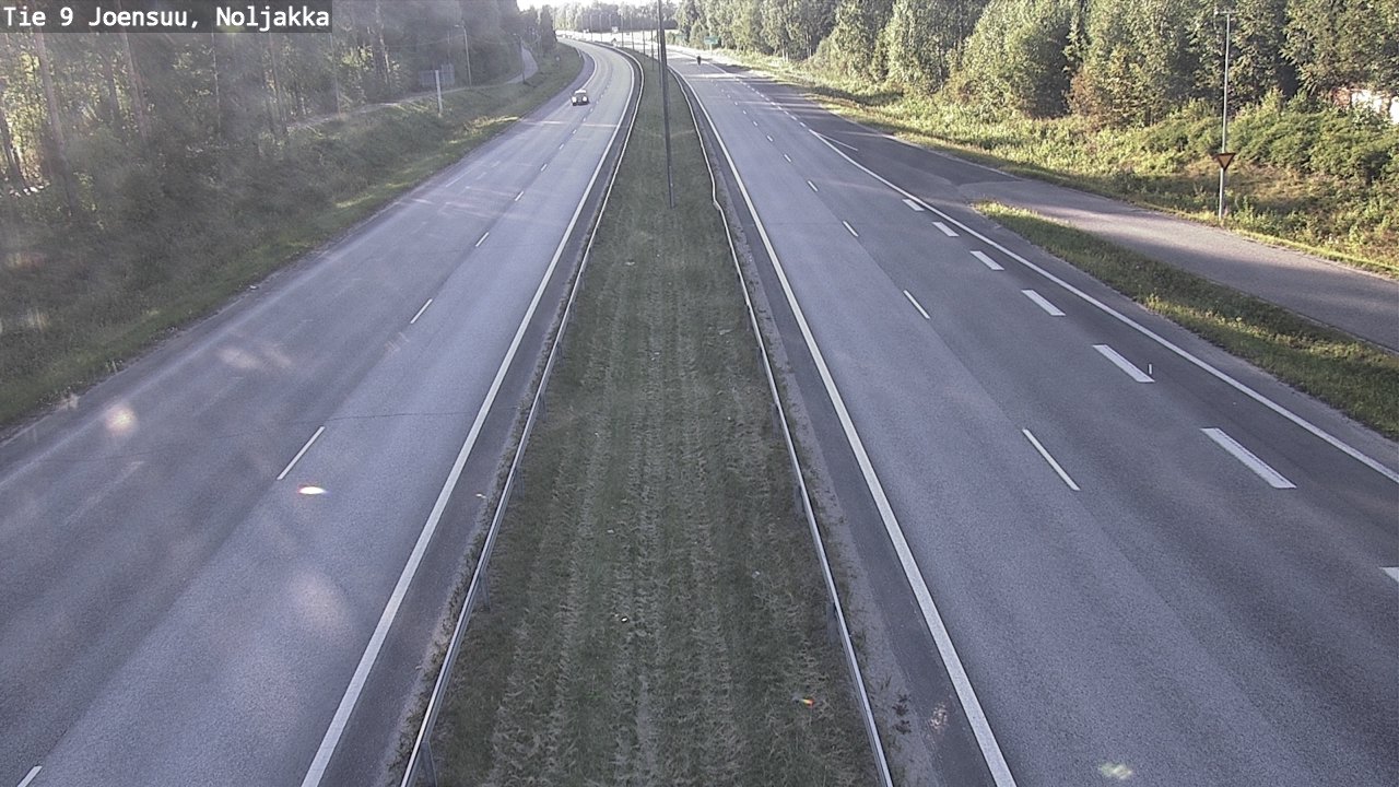 Kelikamerat Kuva Tie 9 Joensuu, Noljakka, Joensuu, Pohjois-Karjala