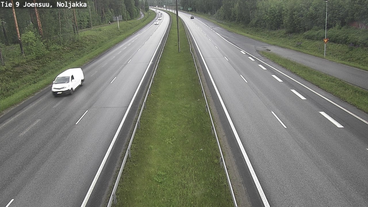 Kelikamerat Kuva Tie 9 Joensuu, Noljakka, Joensuu, Pohjois-Karjala