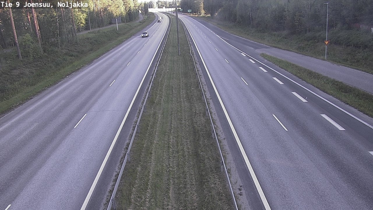 Weather Camera Image Road 9 Joensuu, Noljakka, Joensuu, Pohjois-Karjala