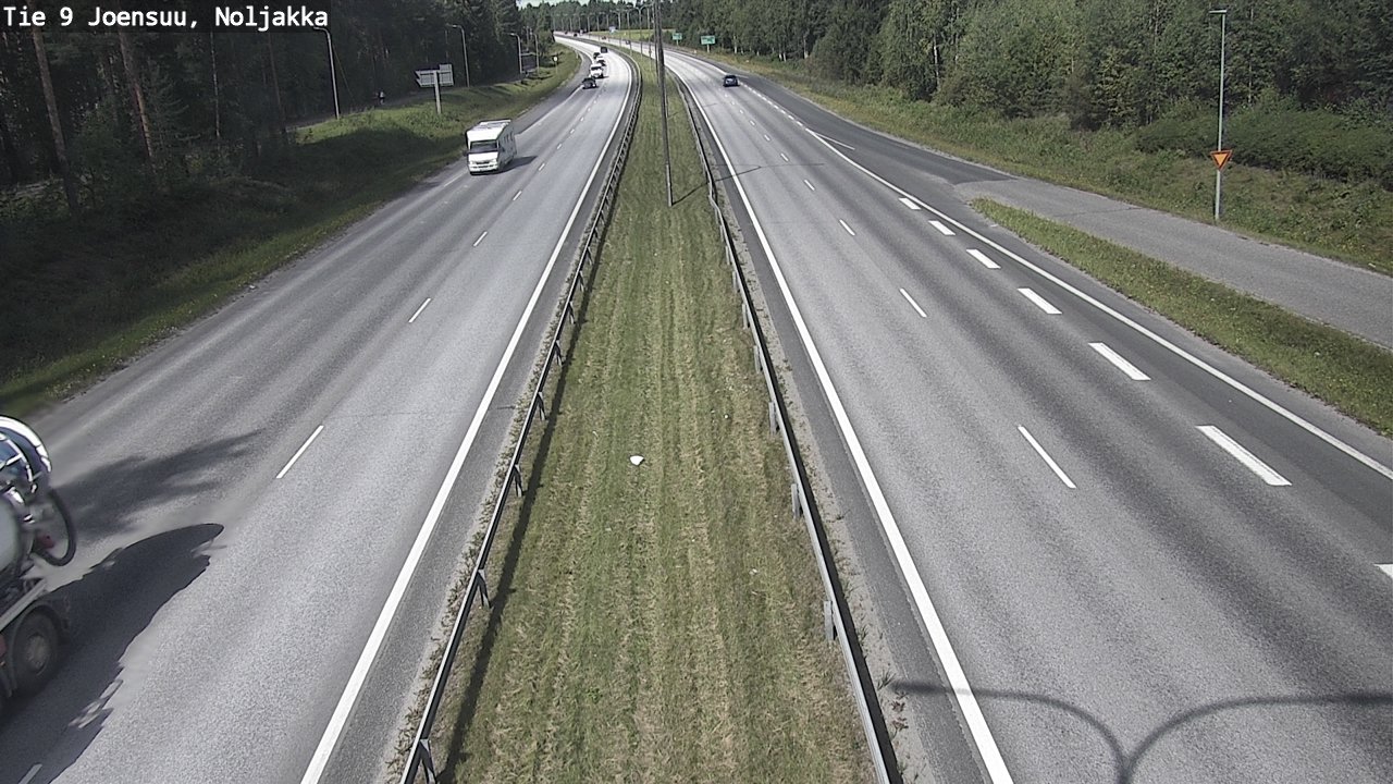 Kelikamerat Kuva Tie 9 Joensuu, Noljakka, Joensuu, Pohjois-Karjala