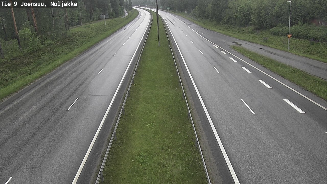 Kelikamerat Kuva Tie 9 Joensuu, Noljakka, Joensuu, Pohjois-Karjala