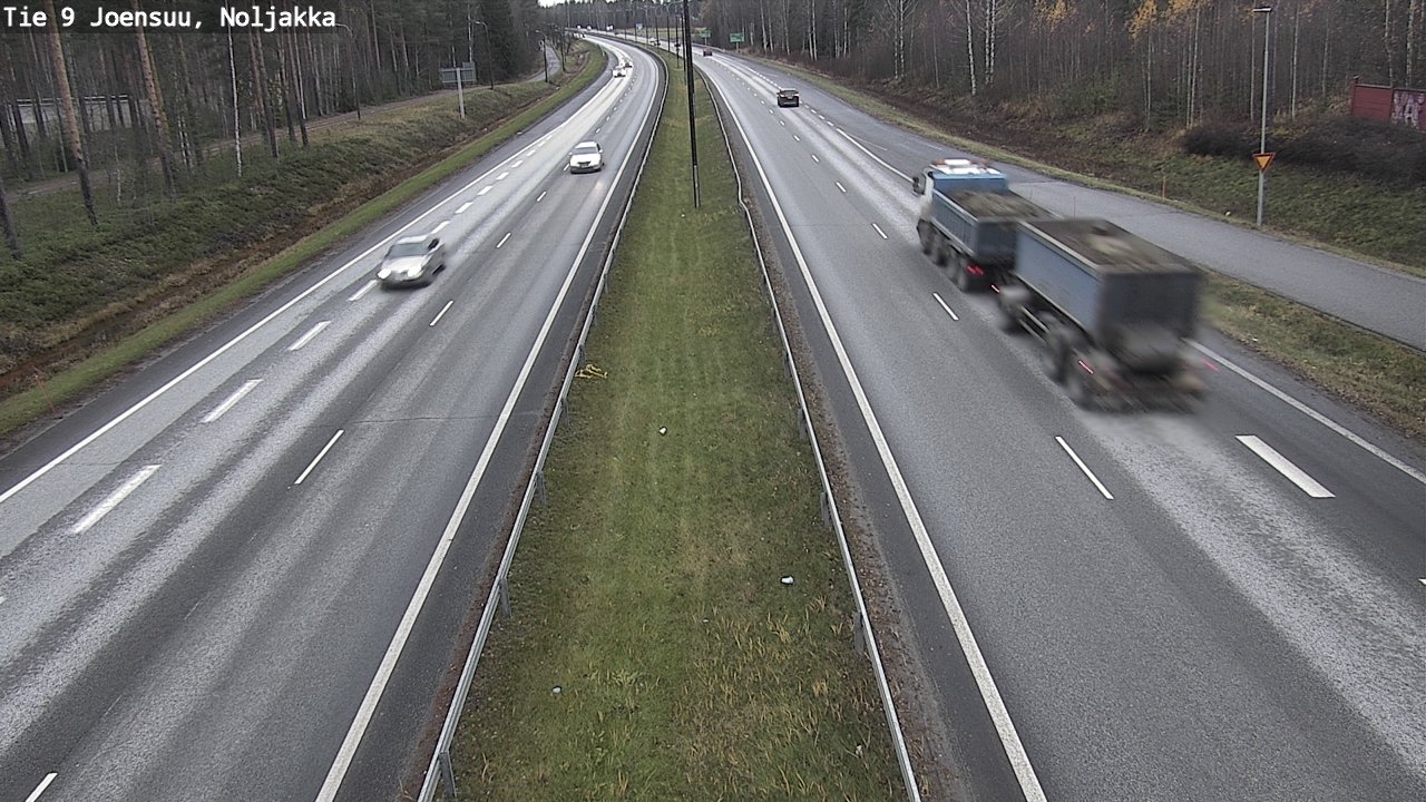 Kelikamerat Kuva Tie 9 Joensuu, Noljakka, Joensuu, Pohjois-Karjala