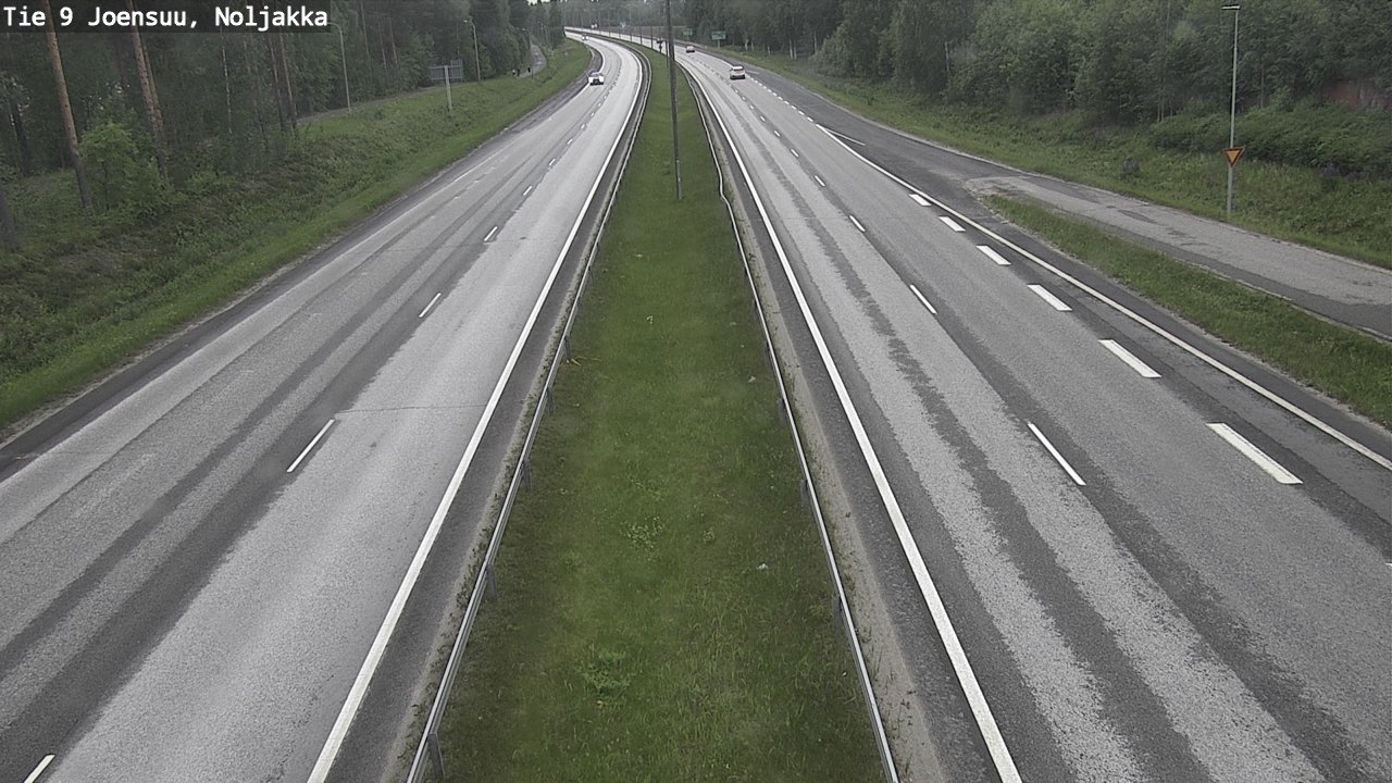 Kelikamerat Kuva Tie 9 Joensuu, Noljakka, Joensuu, Pohjois-Karjala