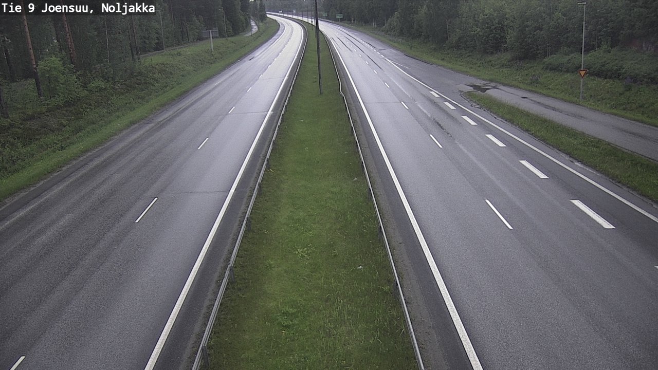 Kelikamerat Kuva Tie 9 Joensuu, Noljakka, Joensuu, Pohjois-Karjala