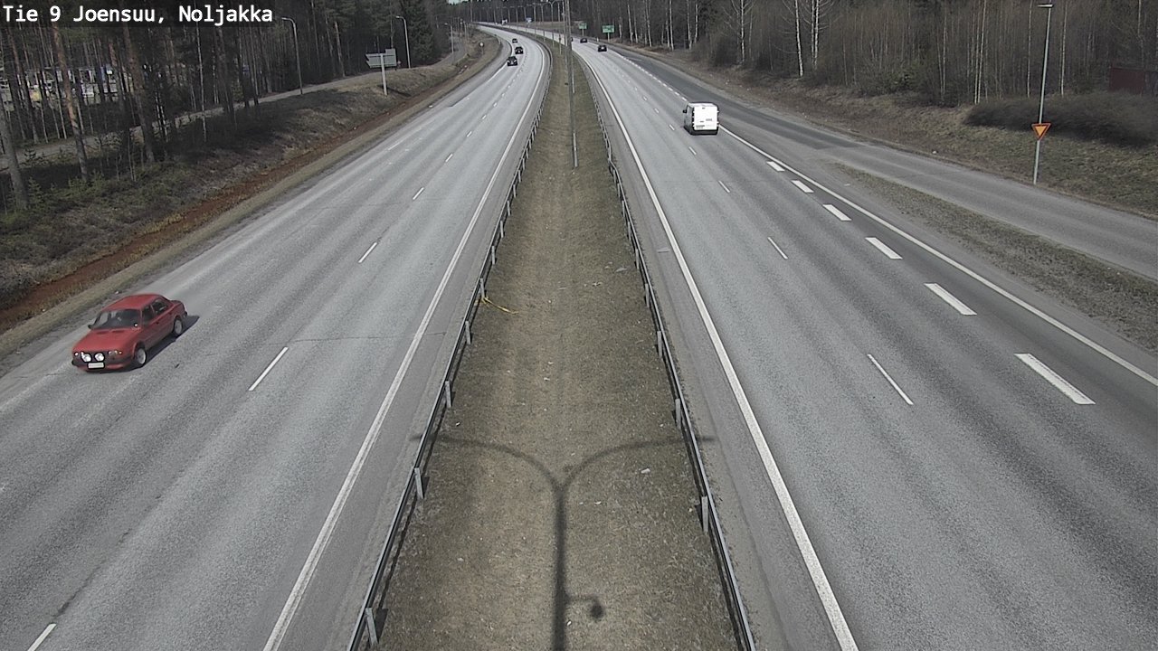 Kelikamerat Kuva Tie 9 Joensuu, Noljakka, Joensuu, Pohjois-Karjala