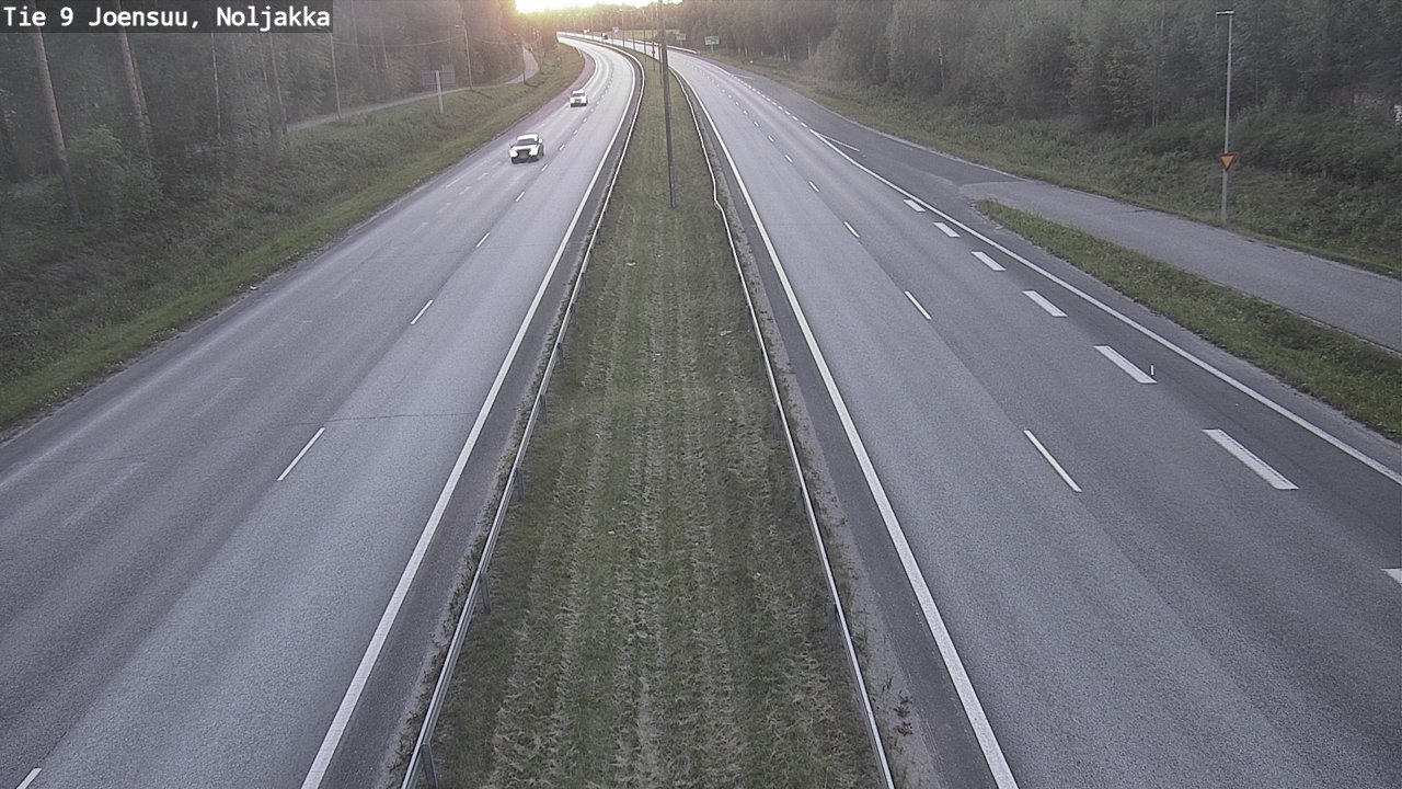 Kelikamerat Kuva Tie 9 Joensuu, Noljakka, Joensuu, Pohjois-Karjala