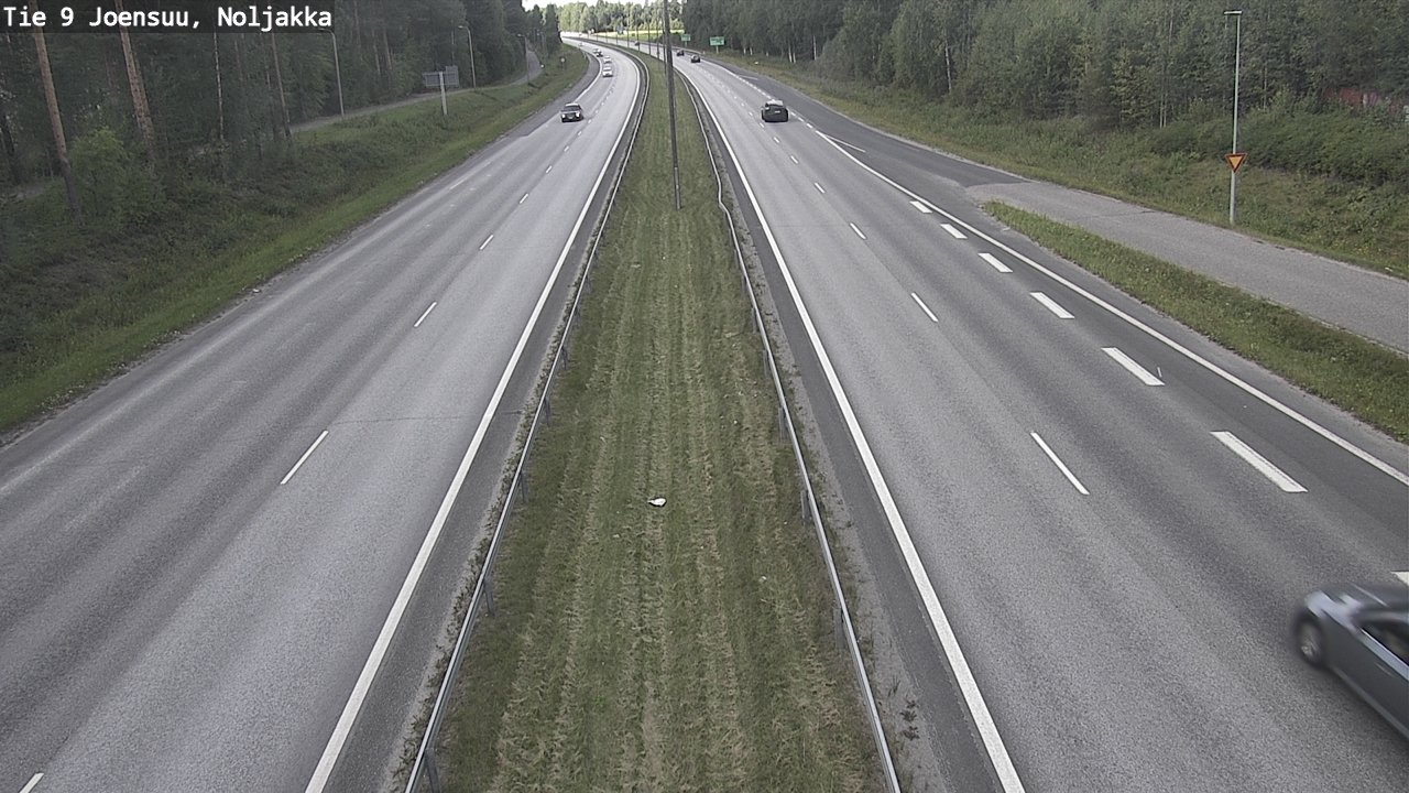 Kelikamerat Kuva Tie 9 Joensuu, Noljakka, Joensuu, Pohjois-Karjala