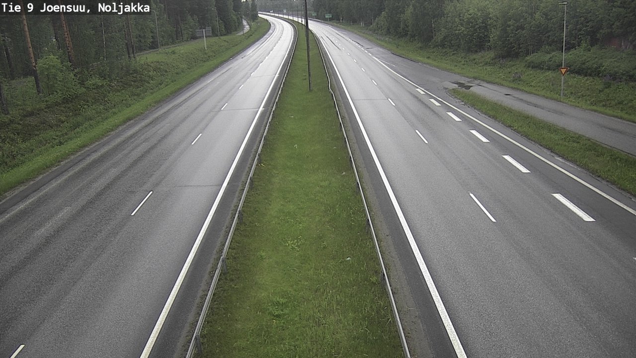 Kelikamerat Kuva Tie 9 Joensuu, Noljakka, Joensuu, Pohjois-Karjala