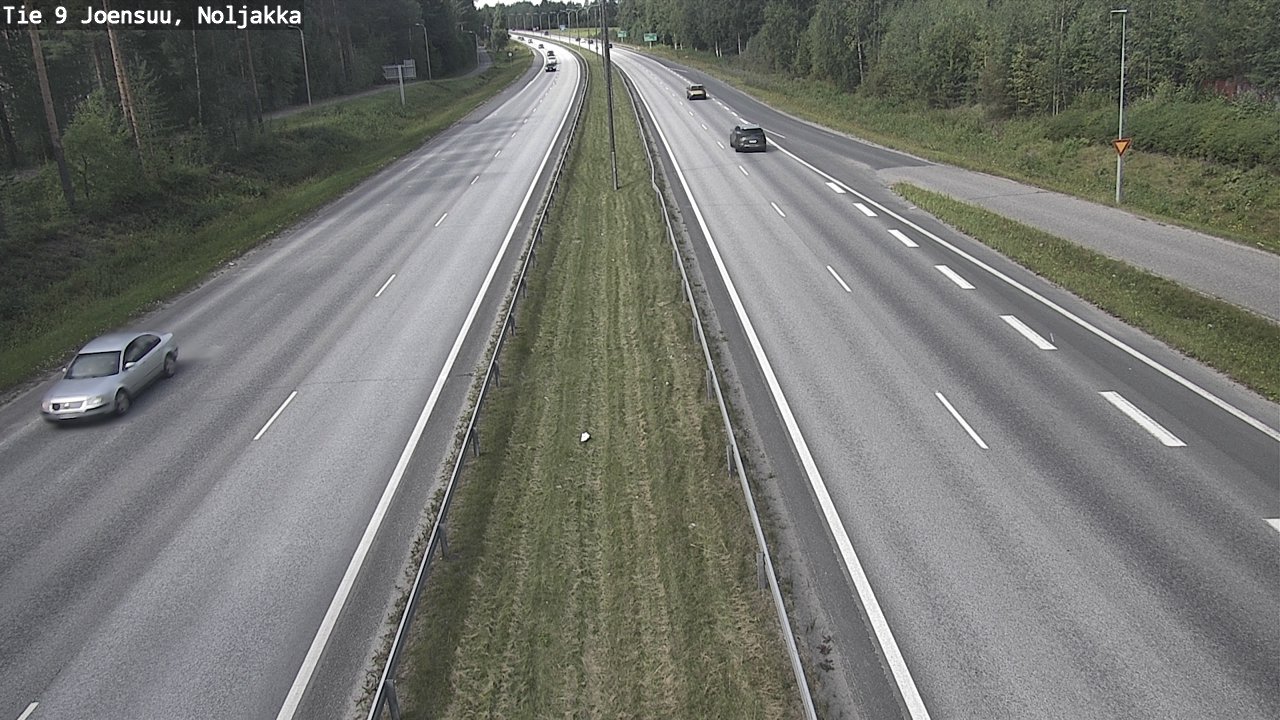 Kelikamerat Kuva Tie 9 Joensuu, Noljakka, Joensuu, Pohjois-Karjala